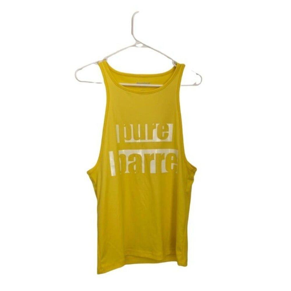 Pure Barre by Splits59 Yellow Tank (Size Small)